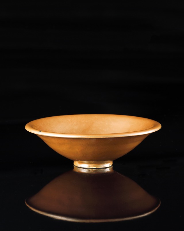 宋代 青磁 定窯 耀州 赤釉 柿紅釉 水冼 茶碗