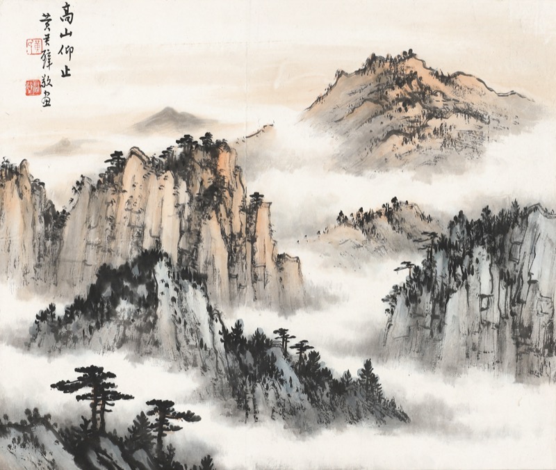 黃君璧 花卉圖 羅芙奧| 黃君璧《花鳥圖》 羅芙奧2020秋季拍賣會編號619