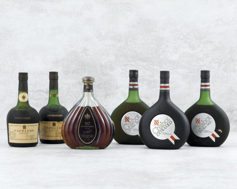 1980年代Chabot Extra、Courvoisier x.O. Napoleon(6瓶)｜2022迎春- 帝