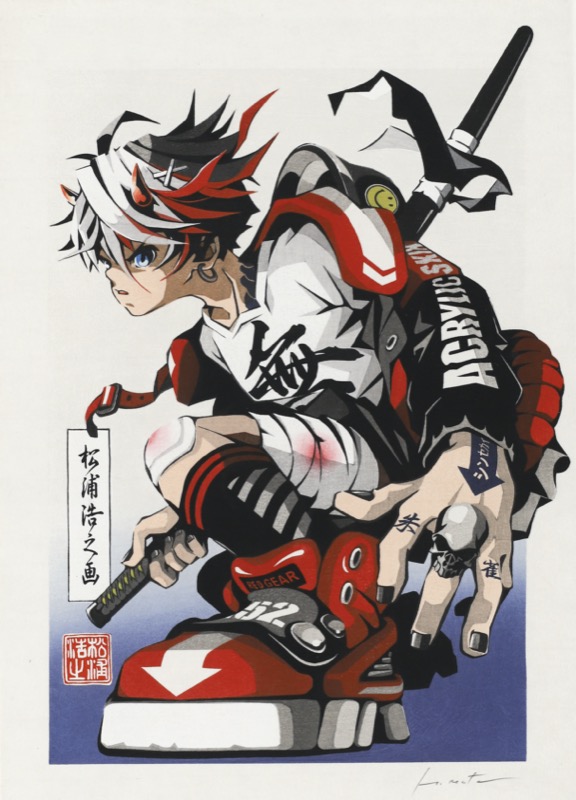 ☆松浦浩之 HIROYUKI MATSUURA “DUCKY BRIGADE”(yellow) フィギュア ソフビ