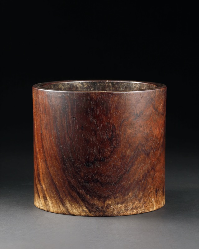 清早期黃花梨大筆筒｜2023春季- 帝圖拍賣- 領銜全台書畫文物類第一拍賣品牌