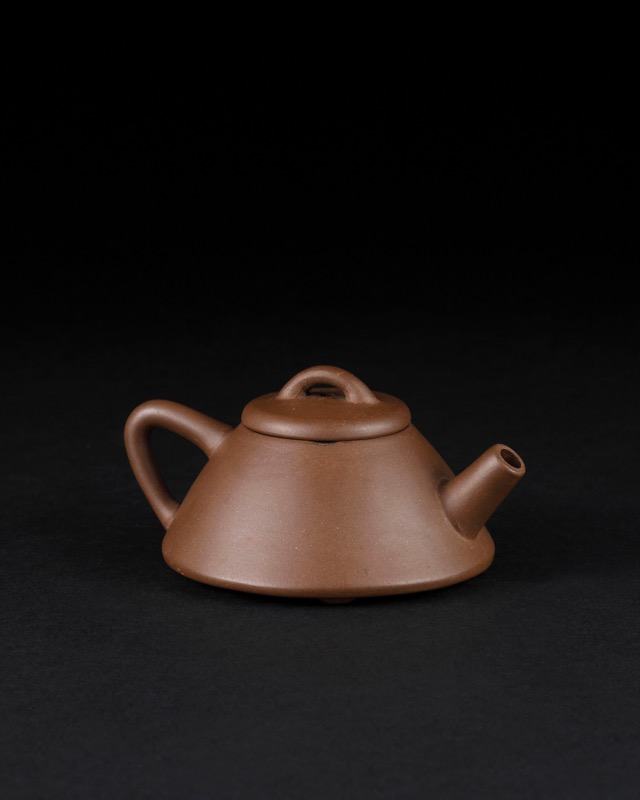 清晚期萬豐順記款紫泥石瓢壺｜2024春季- 帝圖拍賣- 領銜全台書畫文物類