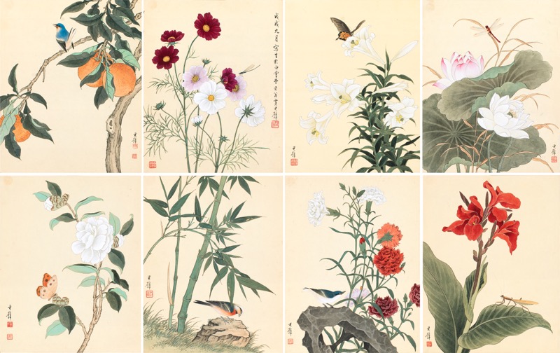黃君璧 花卉圖 3040.jpg