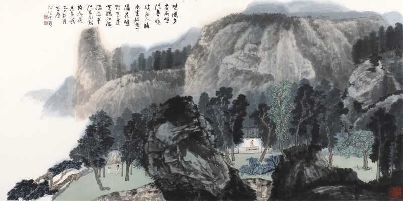 江兆申-春晴幽散｜2025春季- 帝圖拍賣- 領銜全台書畫文物類第一拍賣品牌