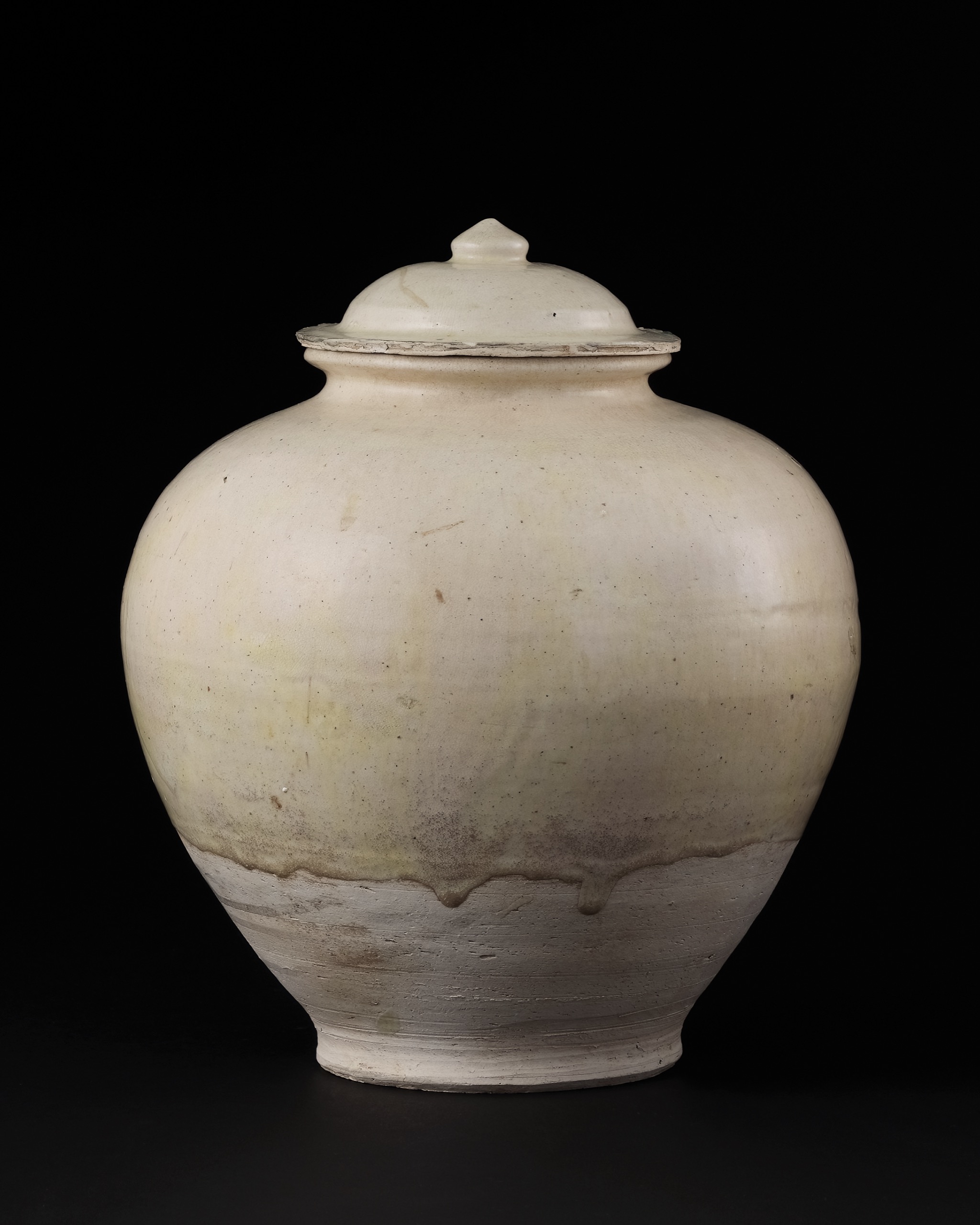 唐邢窯白釉蓋罐｜2025夏季- 帝圖拍賣- 領銜全台書畫文物類第一