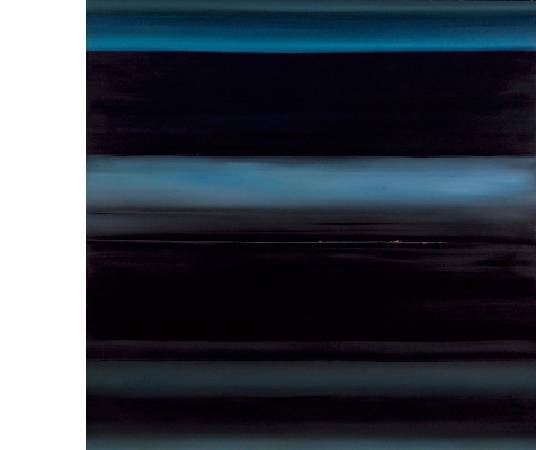 林壽宇 藍調 油畫 172x172cm 1958 