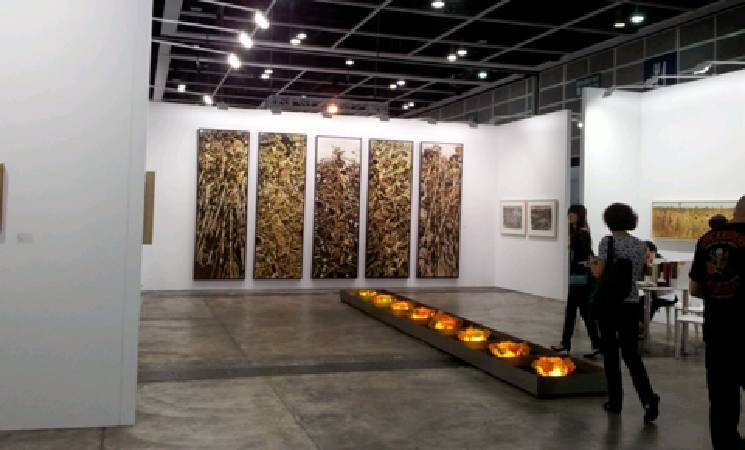 耿畫廊香港巴塞爾藝術展展區