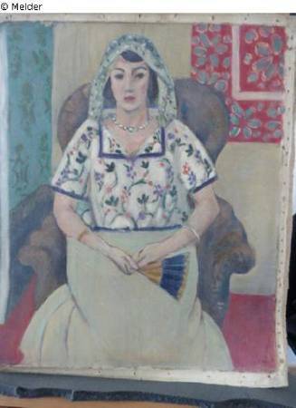 Henri Matisse，《Seated Woman》。