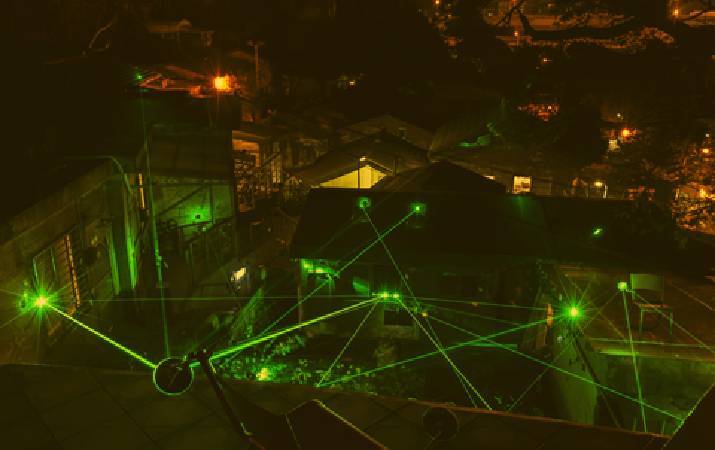 莊志維，〈裝置微光計畫：附生〉。圖／寶藏巖國際藝術村提供。