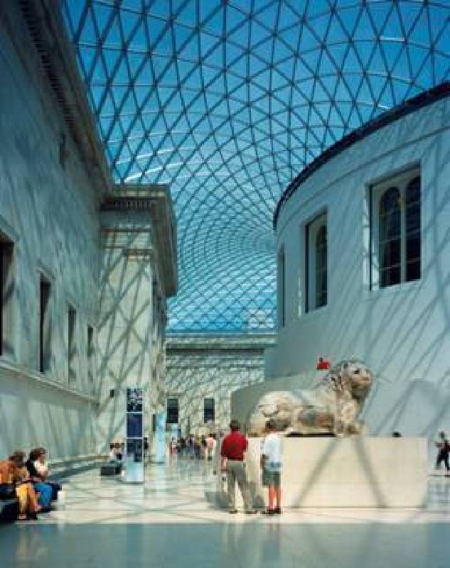 大英博物館中央大廳 英國倫敦，1994 –2000 