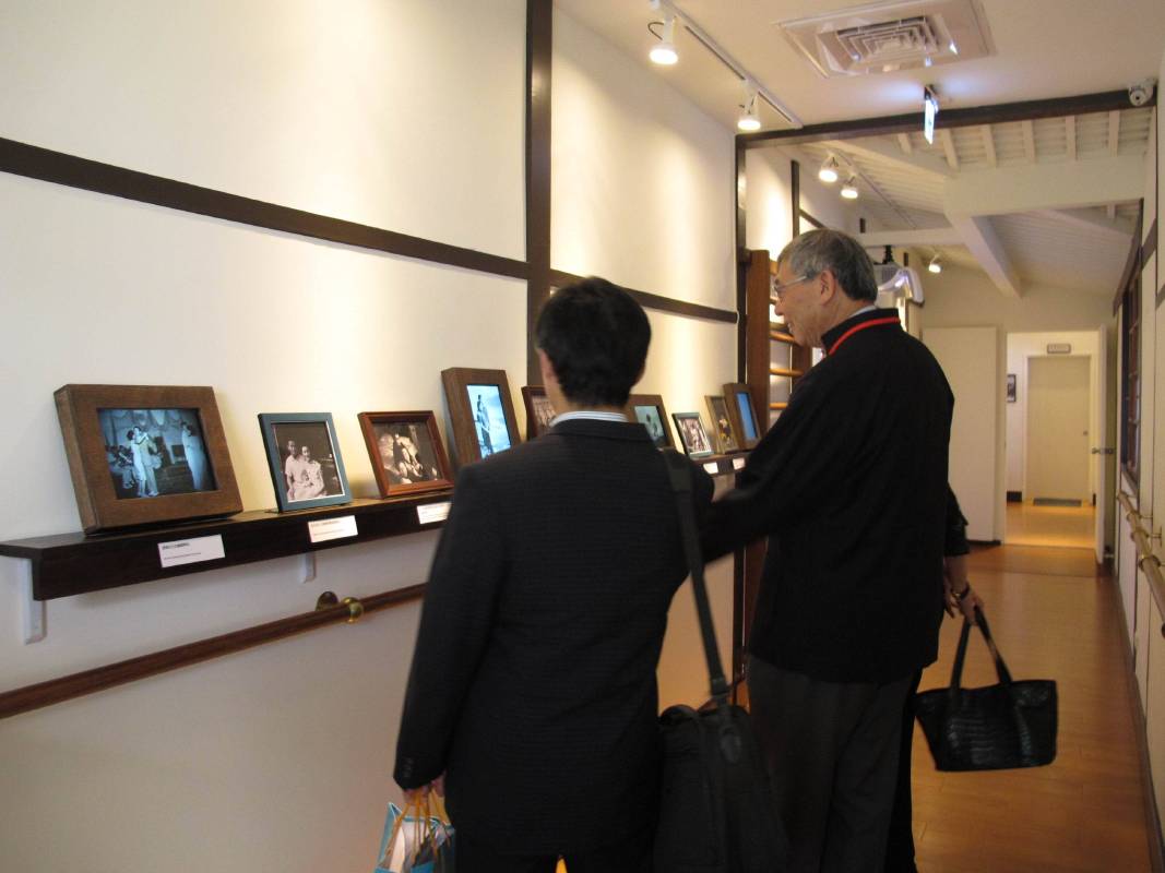 7.洋館連接和館的廊道的歷史影像也勾起許多老部屬與朋友的回憶--台北市文化局提供