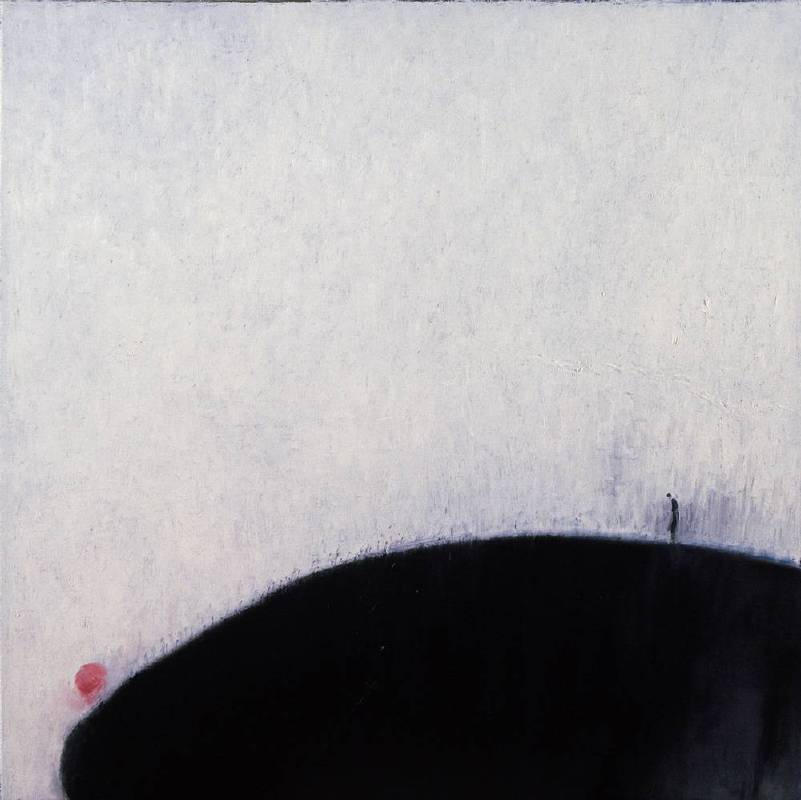 王攀元 Wang Pan Youn 歸途 The Homecoming 91x91 cm 1978 油畫 oil painting