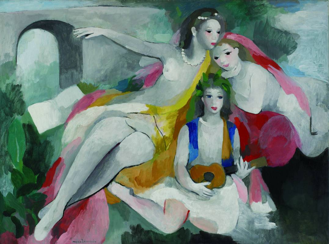 三個年輕女子  1953  97 x 130,3 cm