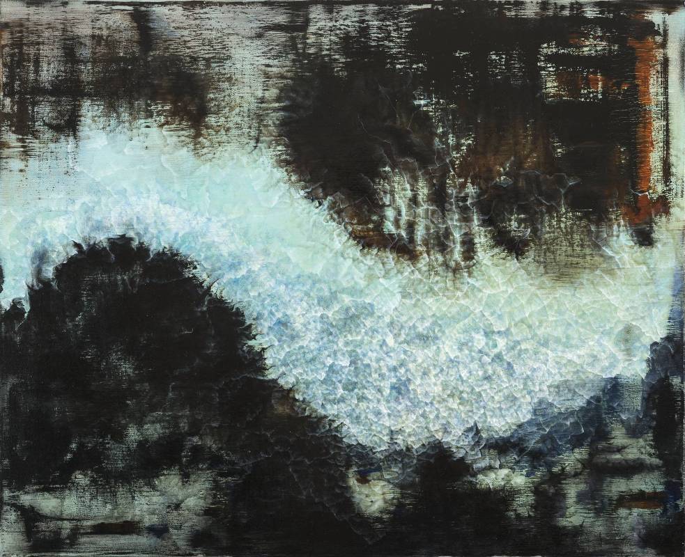 張驊-星球上的河流 II-油畫-53x65cm-2013