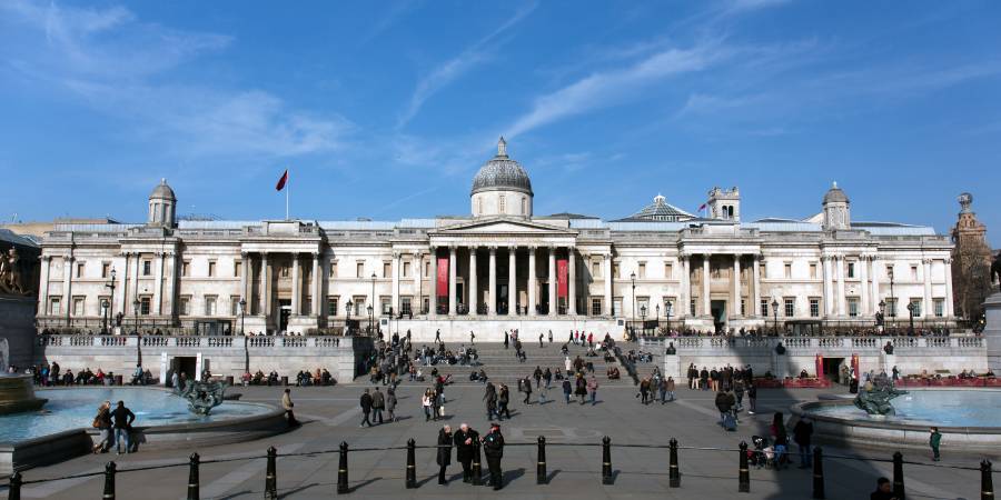 英國國家藝廊。圖/取自Wikipedia。