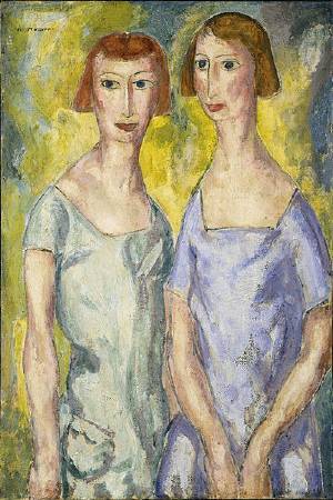 Alfred Maurer, Two Sisters, 1924.