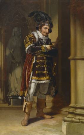 Thomas Sully，《George Frederick Cooke in the Role of Richard III》，1812。圖/取自wikiart