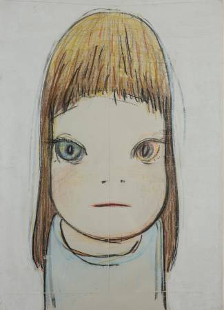 奈良美智，《無題》，2003。圖/索卡藝術提供。