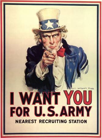 《我要你加入美國軍隊》。圖取自Wikipedia。