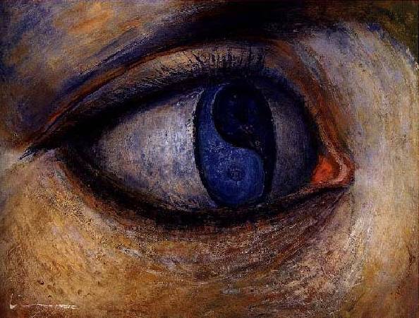 林克恭，《眼》，1980。
