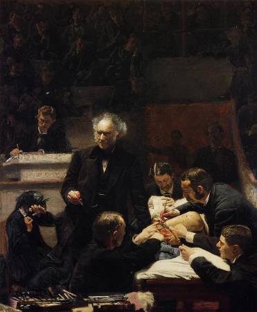 Thomas Eakins，《The Gross Clinic》，1875。