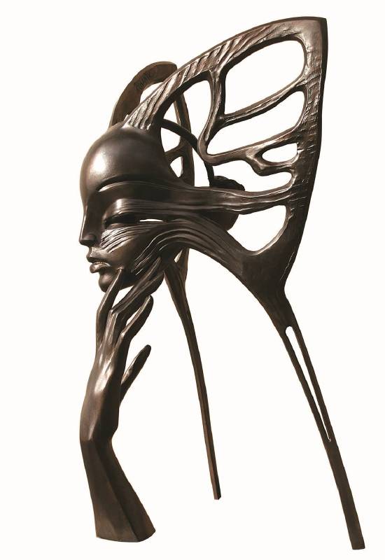 Igor Grechanyk《Inner Temptation》Bronze 45×45×54cm 2015烏克蘭