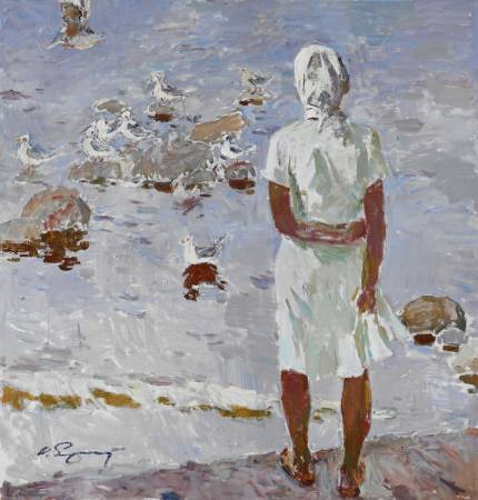 葉列梅耶夫，《Seagulls》，2008。