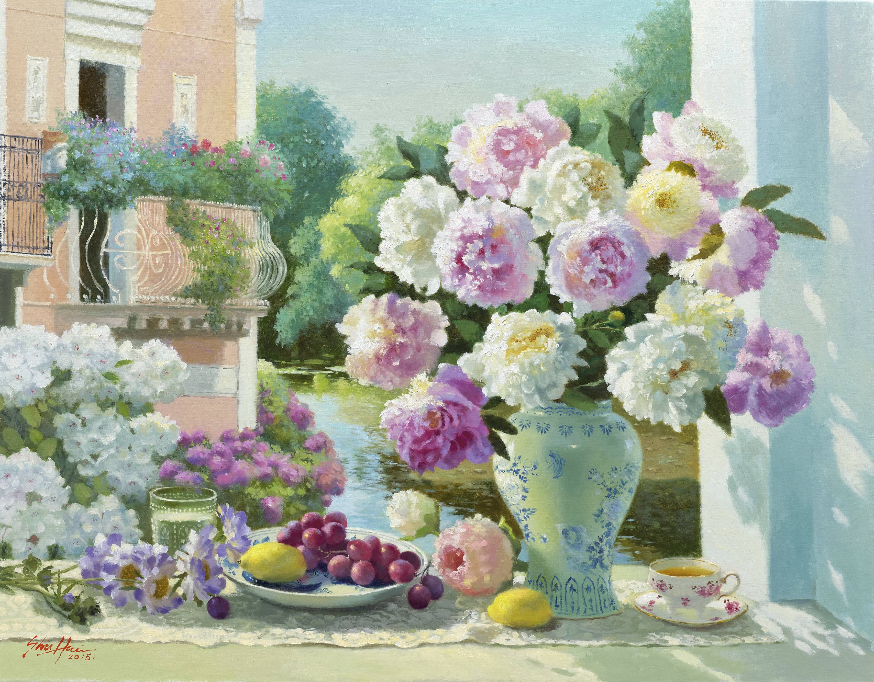 楊淑惠 異國風情 2015 油彩 50F