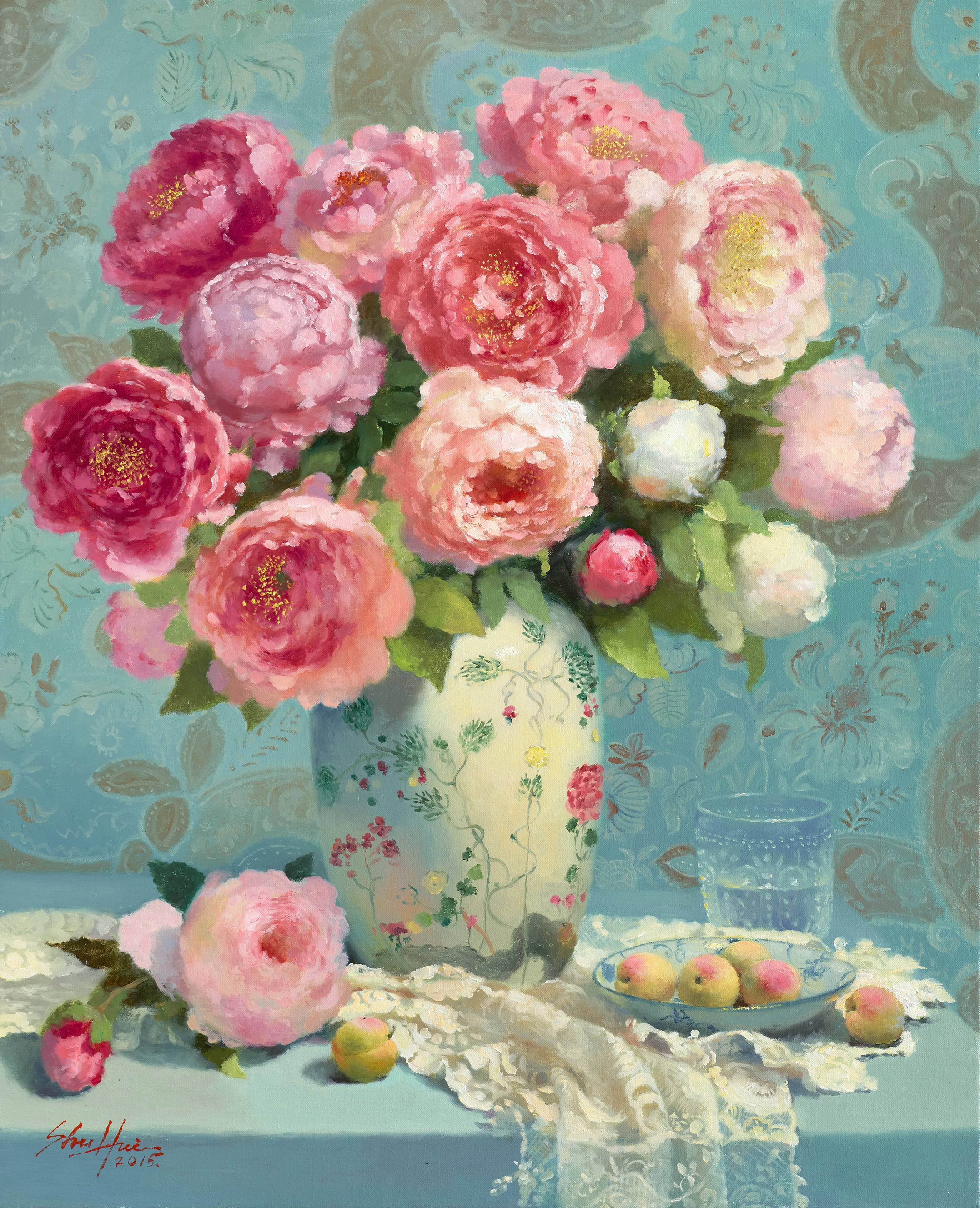 楊淑惠 牡丹 2015 油彩 25F