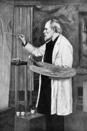英國畫家愛德華．伯恩-瓊斯（Edward Burne-Jones）在聽聞木乃伊棕的成份來源後馬上銷毀了顏料。圖/取自nationalgeographic。