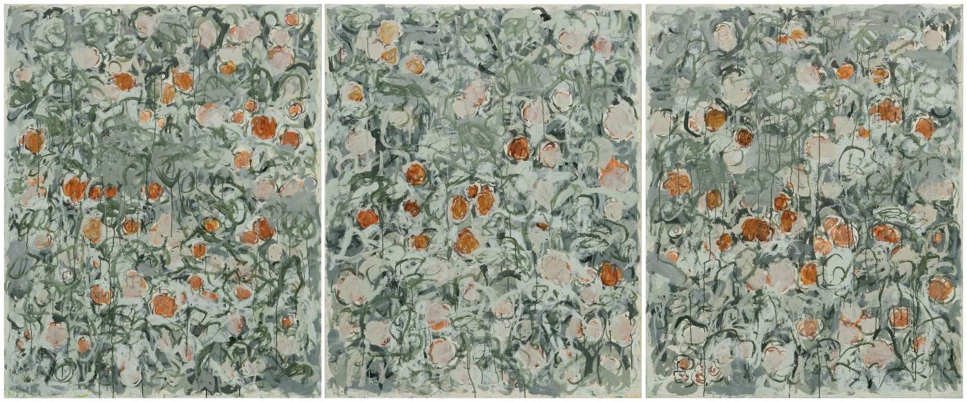 微風花草 Flowers in Breeze---1657