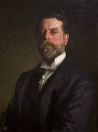薩金特《自畫像》（Self-Portrait），1907。圖/取自Wikipedia。