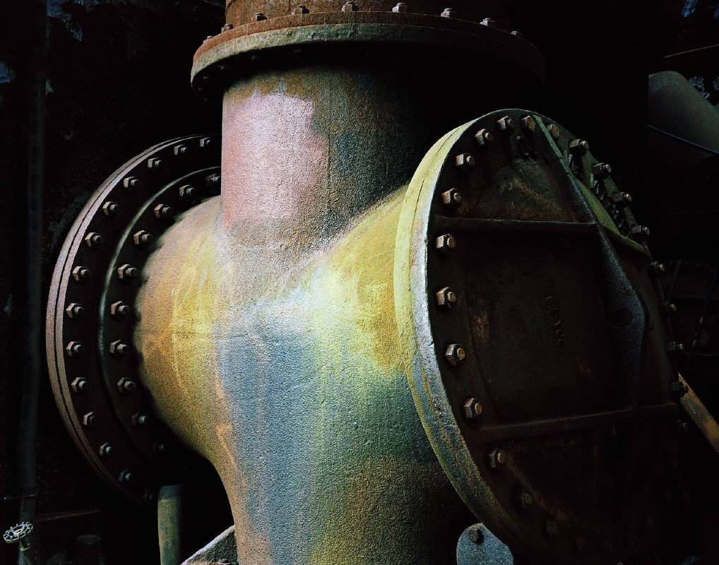 3_主冷風爐，匹茲堡凱莉鋼鐵廠，2015年10月30日（你的與我的；表皮肌膚） Cold Blast Main, Carrie Furnace, Pittsburgh, 14.10