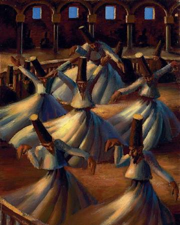 Mahmoud Said〈The Whirling Dervishes〉