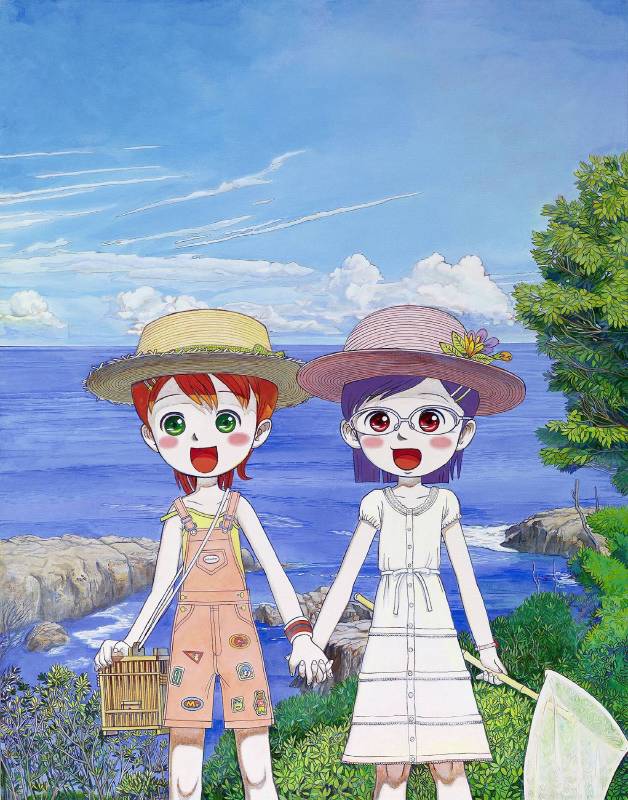 密斯特 Mr  Hiromi and Nau's Summer 117.5x91.5cm 2007 壓克力彩 畫布 Acrylic on canvas