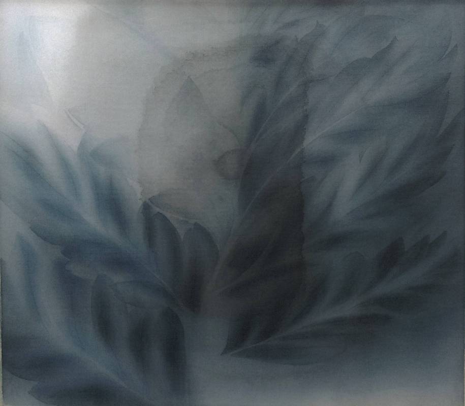 謝欣陵，消逝的靈，L30xW25cm，水墨，2016