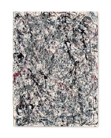 波洛克(Pollock)《Number 19》(1948)