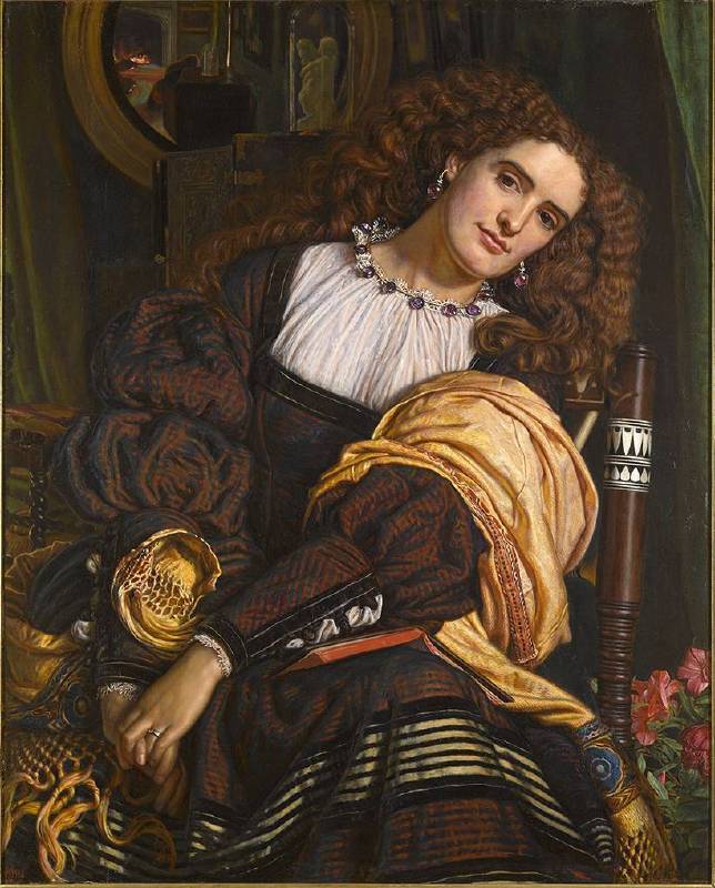 X8893 William Holman Hunt Il Dolce Far Niente, 1866 Oil on canvas 99.1 × 80 cm Private collection © Photo courtesy of the owner