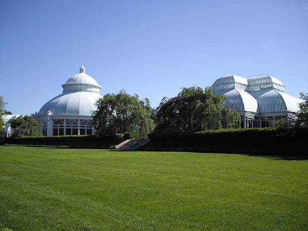 紐約植物園一景。圖/取自Wikipedia。