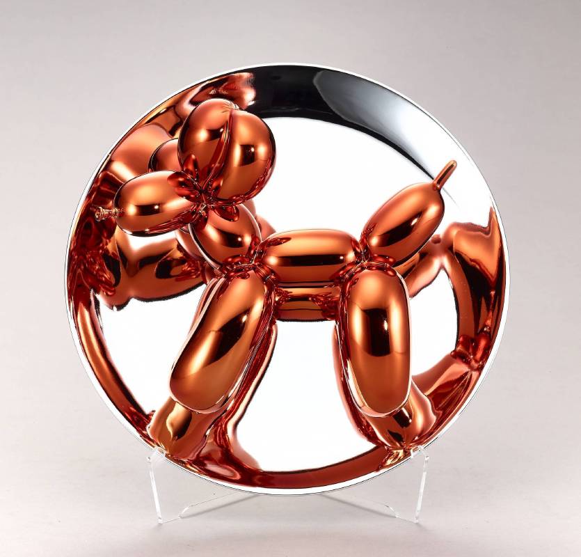 Balloon Dog (orange) 氣球狗（澄橘）｜2015｜26.7 x 26.7 x 12.7 cm｜Porcelain 陶瓷｜© Jeff Koons