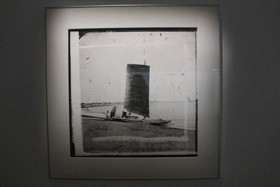 約翰‧湯姆生，19世紀打狗港影像。圖/非池中藝術網攝。