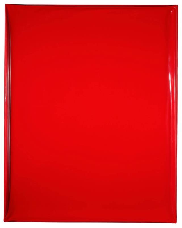 洪藝真 紅層 2007 複合媒材 150×120cm