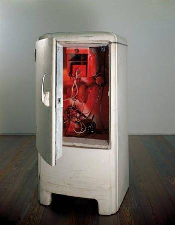 尚‧丁格利《Frigo Duchamp》，1960。圖/取自Wikiart。