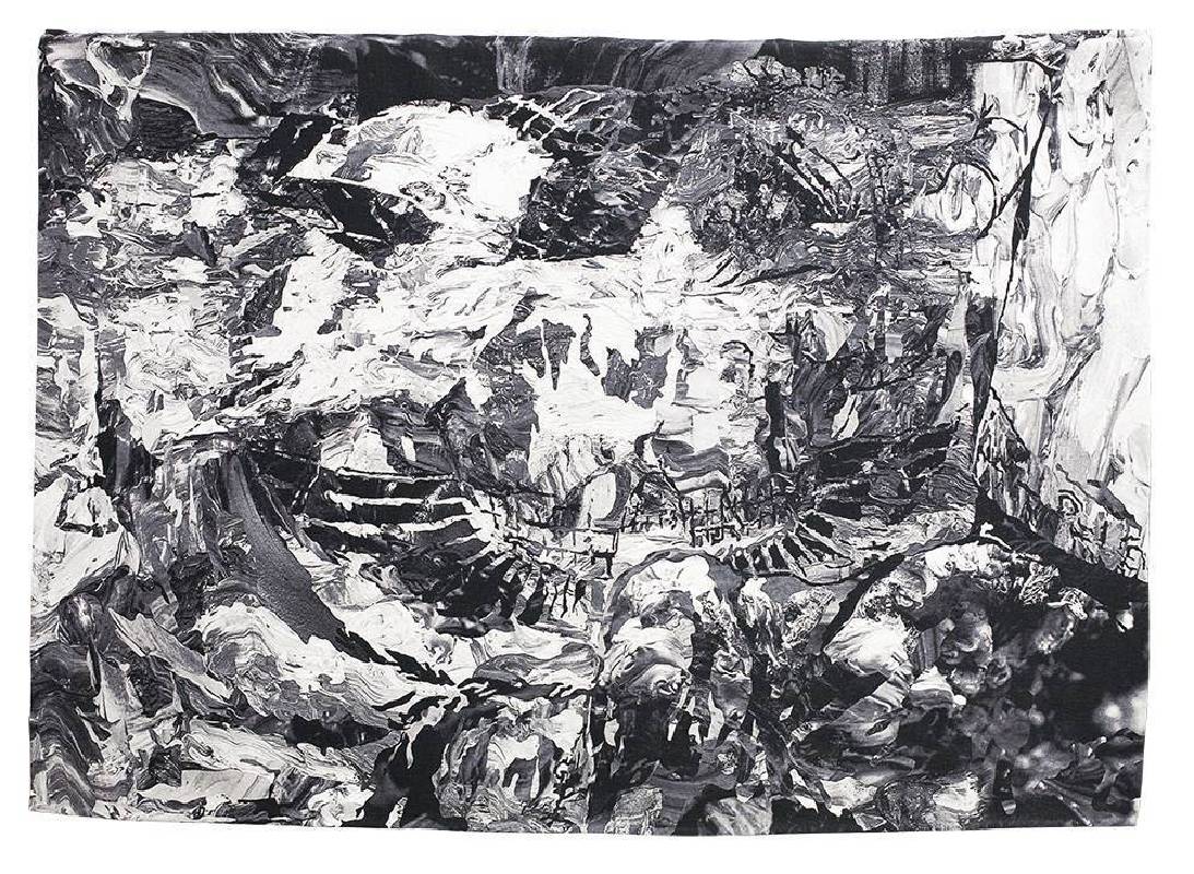 《失落的對話》 Conversation Among Ruins  2018 tapestry 織毯 200 x 290 cm Ed. 1/3