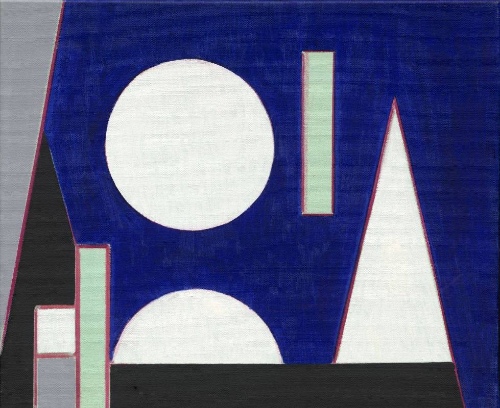 [E展廳] 抽象2015-066 50x60.5cm 油彩、畫布 2015