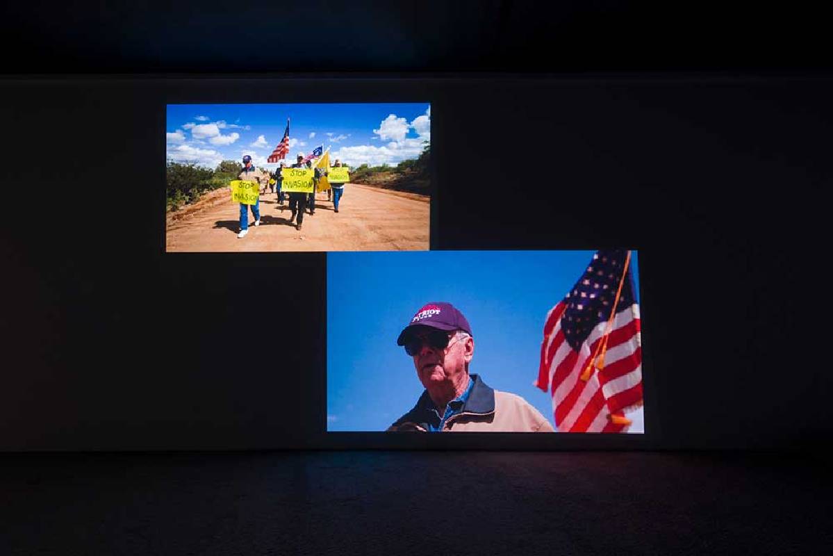 Yoshua OKÓN，《Oracle》，展覽現場，2018年，Ghebaly 畫廊，洛杉磯。圖/藝術家與 Ghebaly 畫廊提供