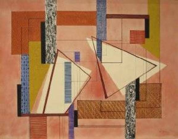 佩雷拉，《Abstraction》，1932年。圖/取自Wikipedia。