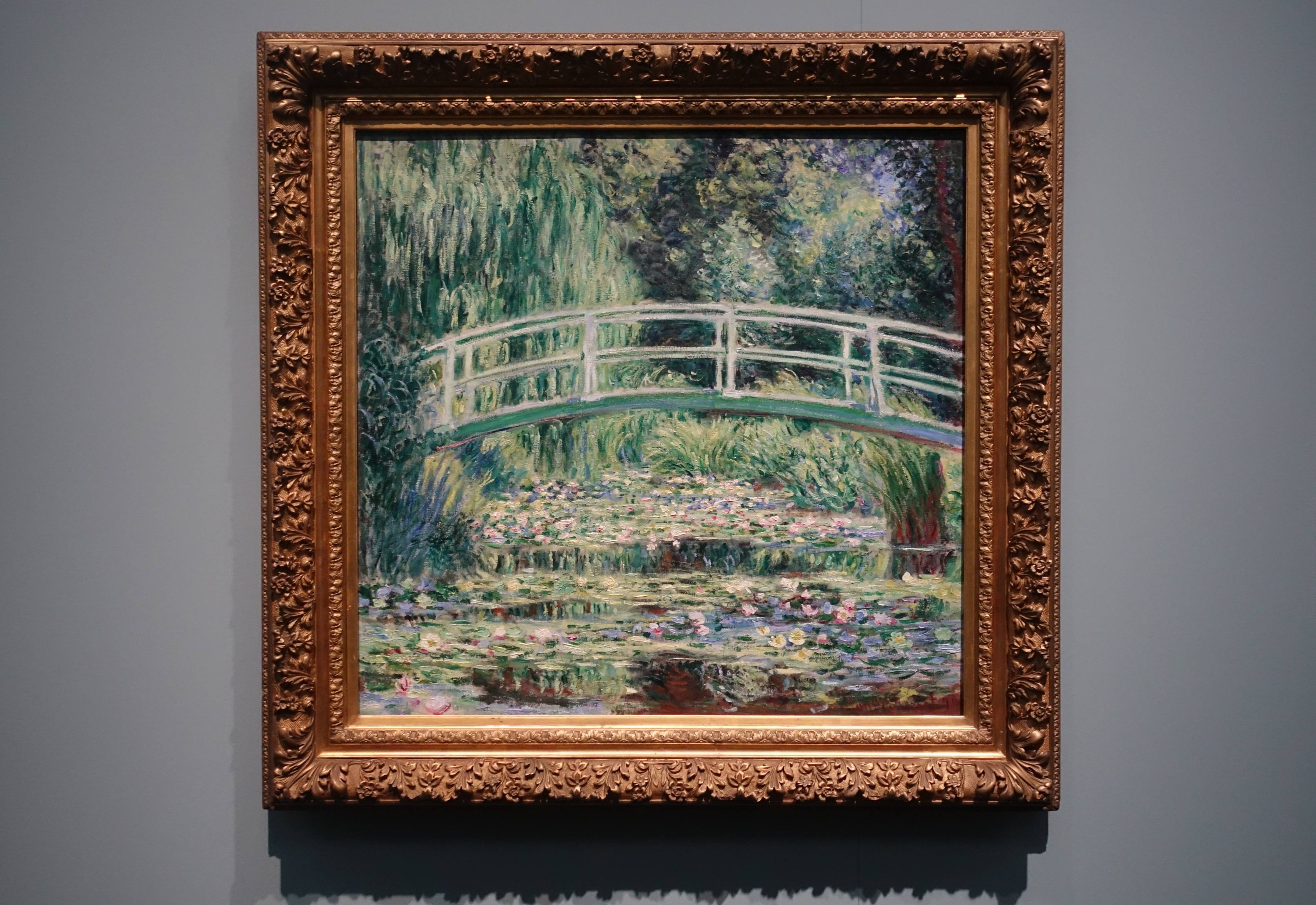 克勞德•莫內 Claude Monet ，《白色睡蓮 WhiteWaterLilies》，油彩、畫布 Oil on canvas，1899。