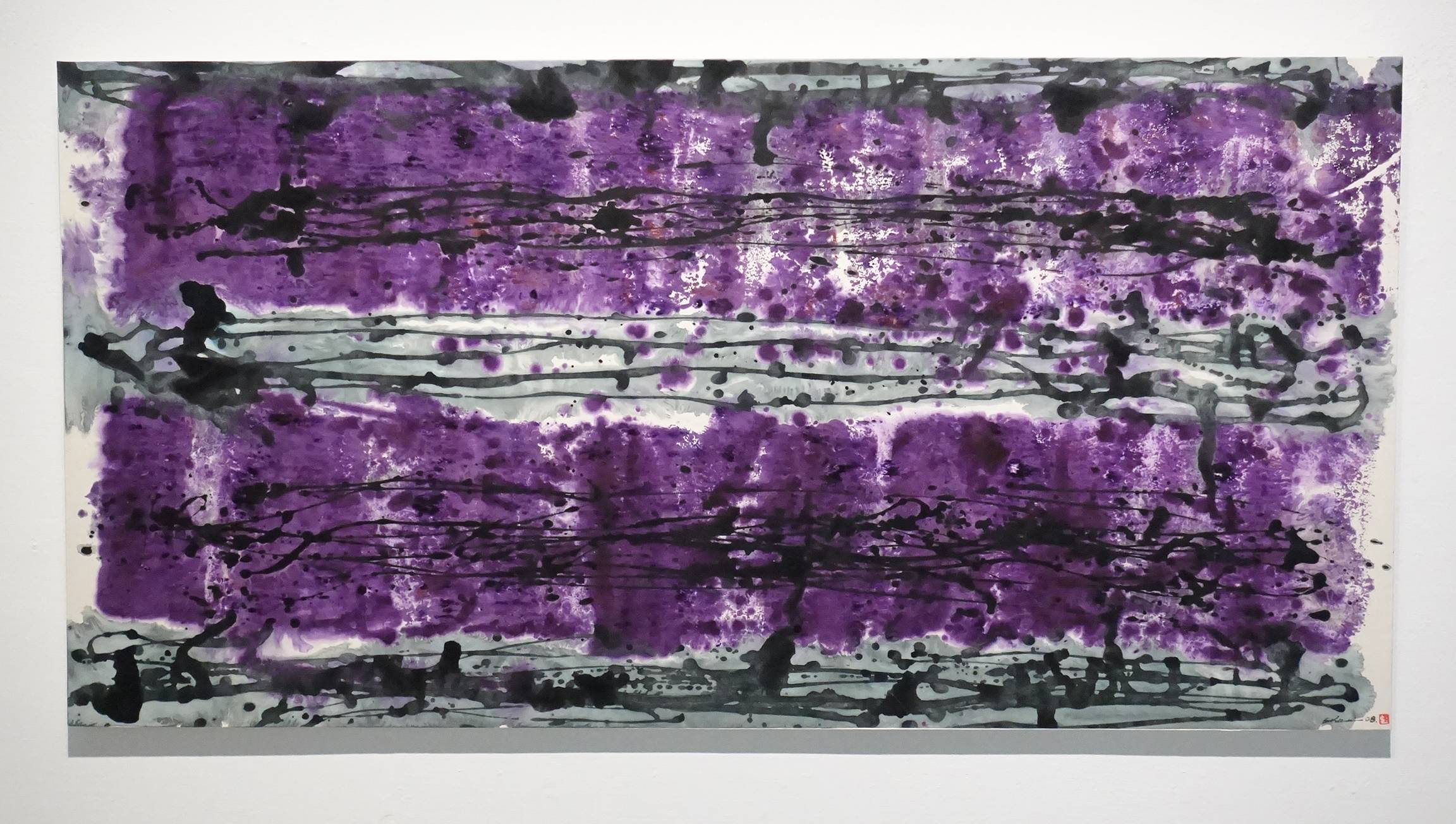 林莎作品《紫砂相映》。