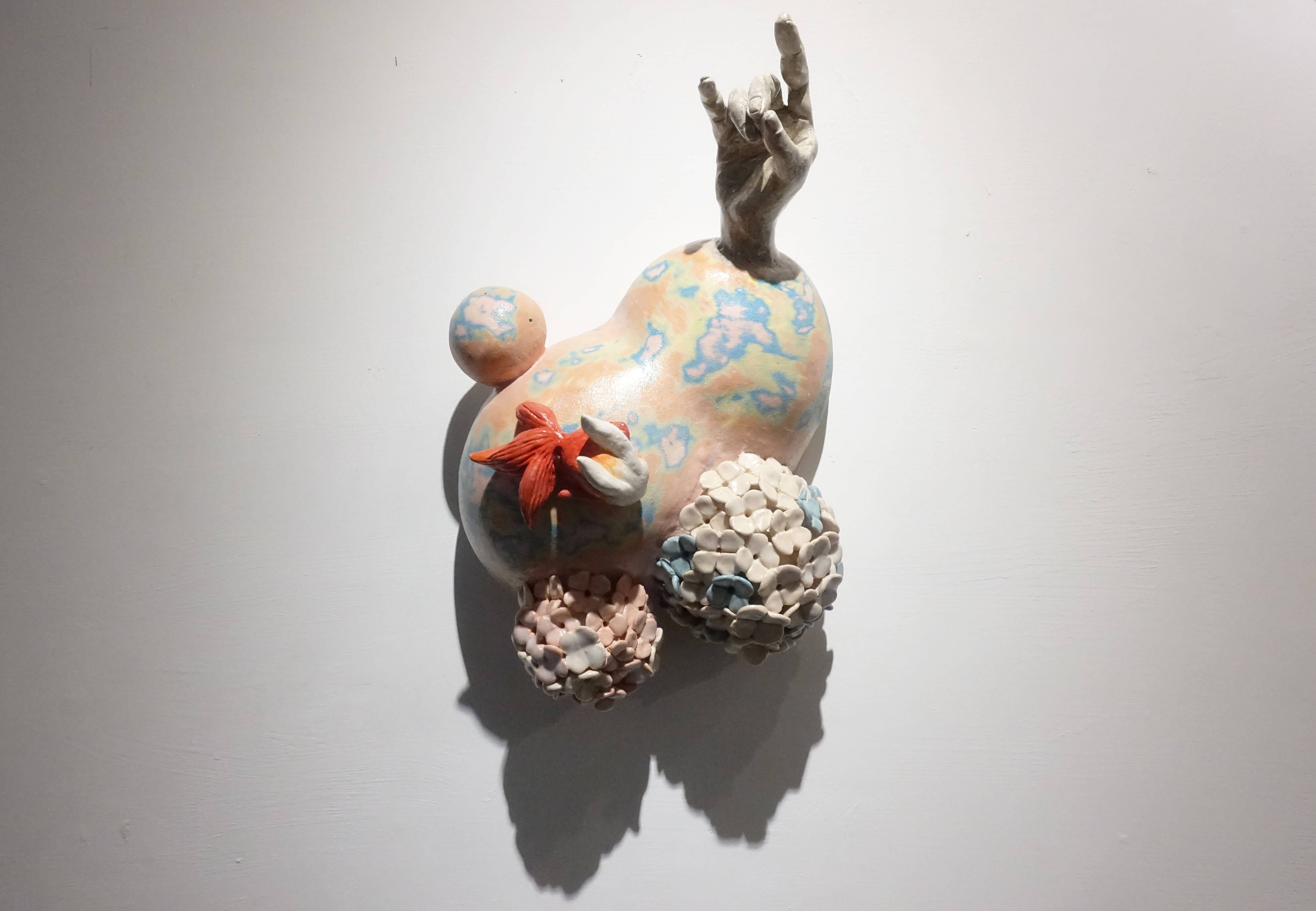 唐瑄，《日常碎片-2》，陶瓷。